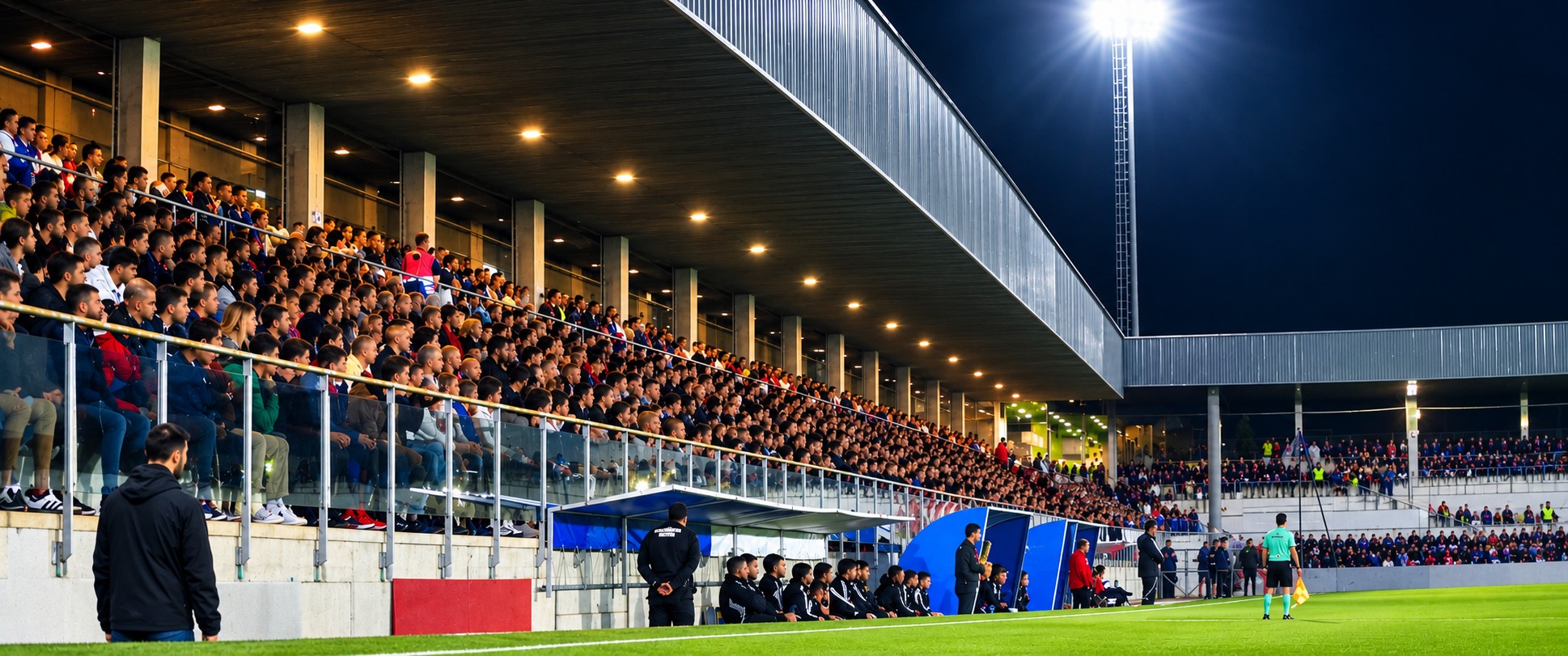 El Municipal Valle de Aranguren, una casa abierta a la Copa del Rey y al fútbol navarro.